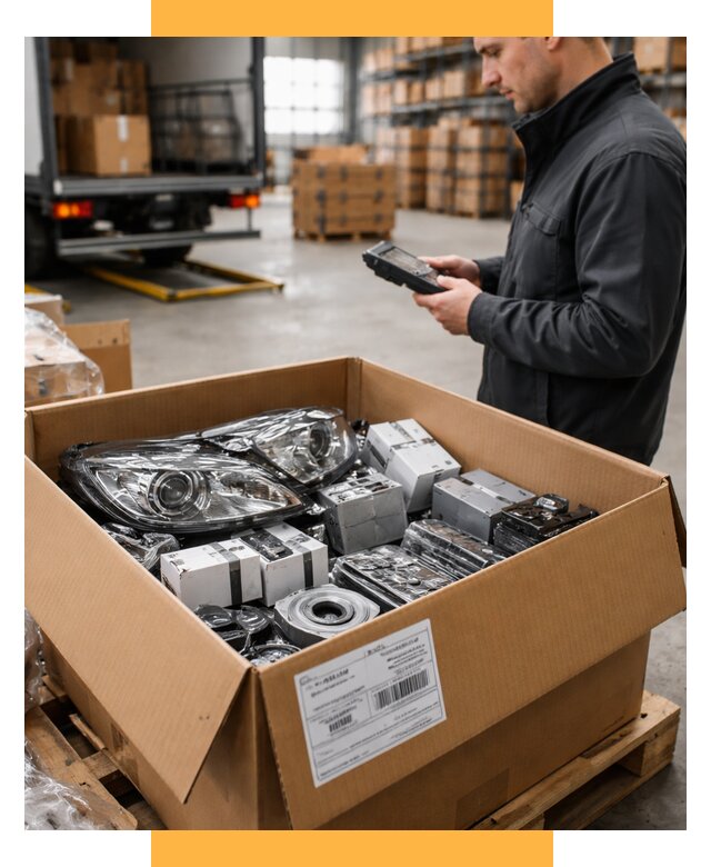 Доставка автозапчастей из Европы под ключ от 12811 р. | СетСервис-Ктр