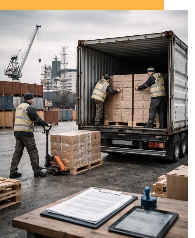 Доставка грузов из Латвии от 25623 руб, морская, авто, авиа