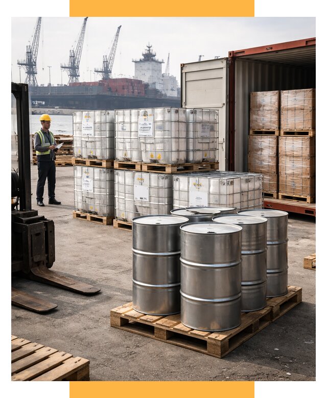 Доставка химического сырья из Индии от 256225 р. | СетСервис-Ктр