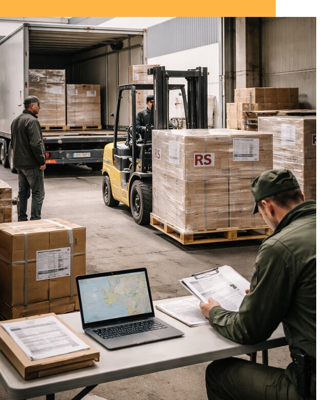 Доставка грузов в Сербию от 46121 руб, международные перевозки