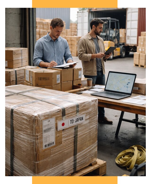 Доставка грузов в Японию от 25623 р., логистика СетСервис-Ктр