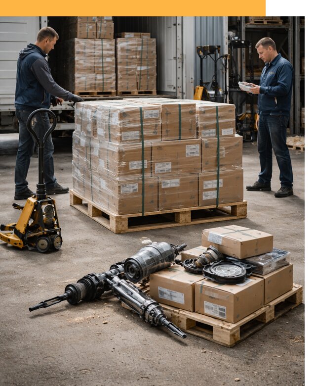 Международная перевозка автозапчастей по миру от 4612 руб