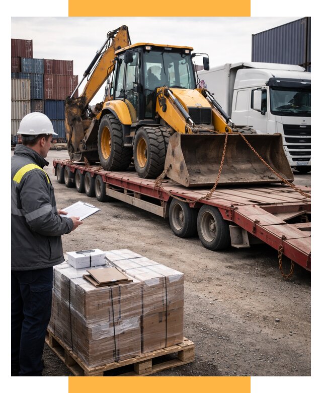 Международная перевозка спецтехники от 46121 р., СетСервис-Ктр