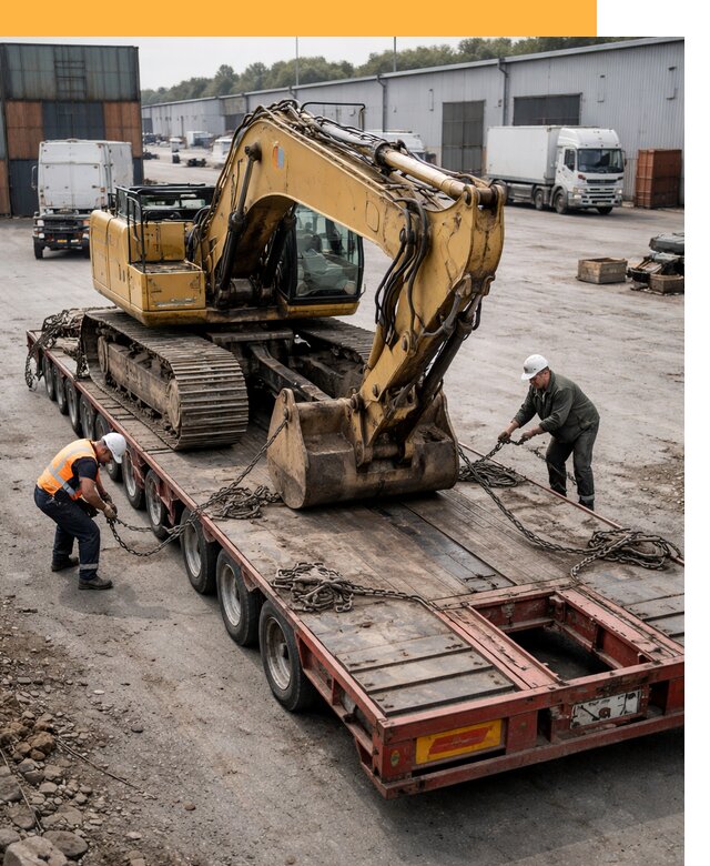 Перевозка спецтехники по России и миру от 46121 руб