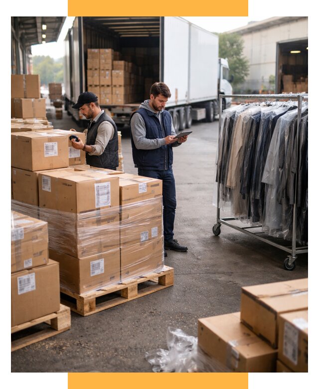 Перевозка и доставка одежды из Китая от 7687 р., СетСервис-Ктр