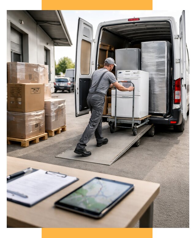 Перевозка бытовой техники от 6662 р. - логистика СетСервис-Ктр