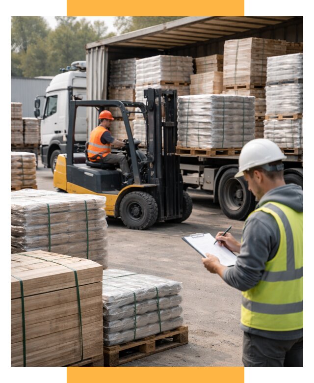 Перевозка строительных материалов от 5637 р. | СетСервис-Ктр