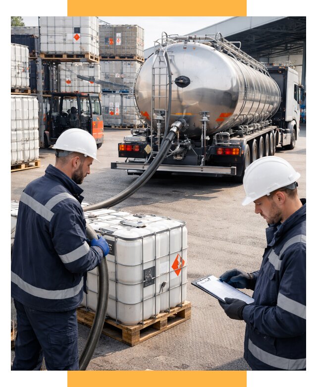 Перевозка химического сырья от 8712 р. Логистика СетСервис-Ктр