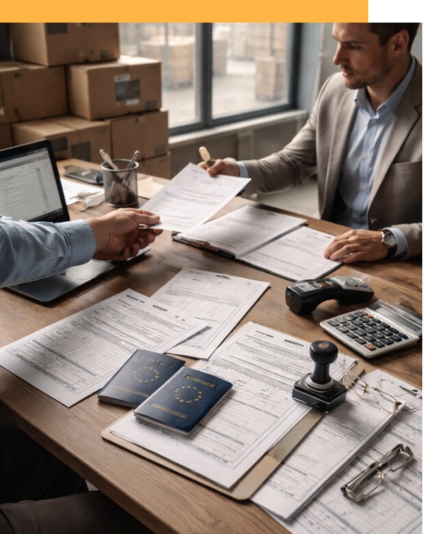 Таможенное оформление грузов из Европы от 8712 руб