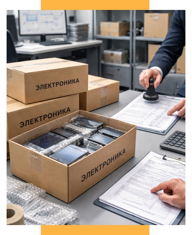 Растаможка электроники под ключ от 8199 р. СетСервис-Ктр