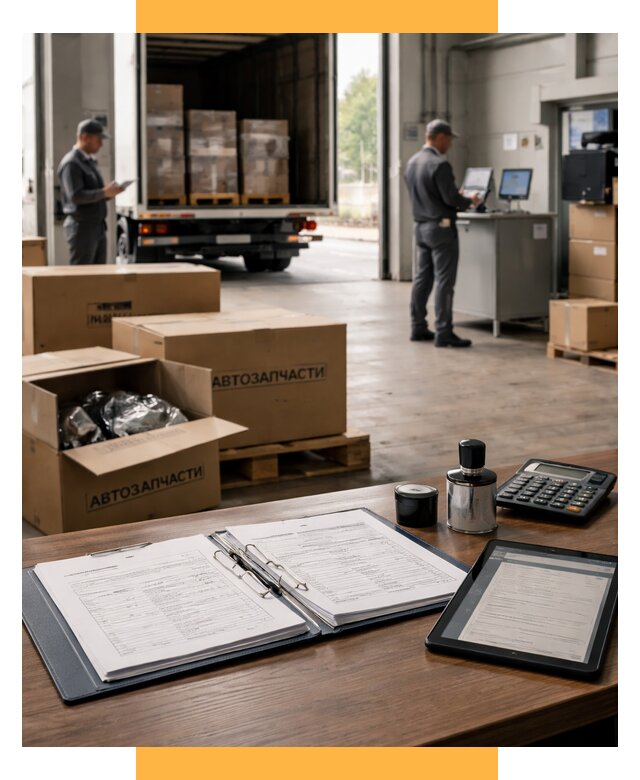 Таможенное оформление автозапчастей под ключ от 8712 р., СетСервис-Ктр