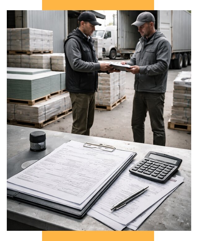 Таможенное оформление стройматериалов от 8712 р. | СетСервис-Ктр