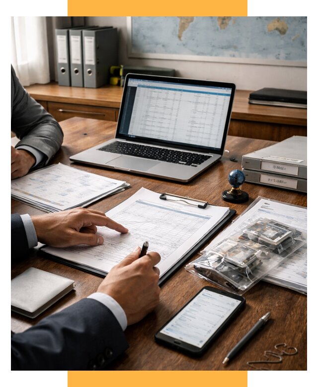 Проверка поставщика за рубежом от 8712 р. | СетСервис-Ктр аудит