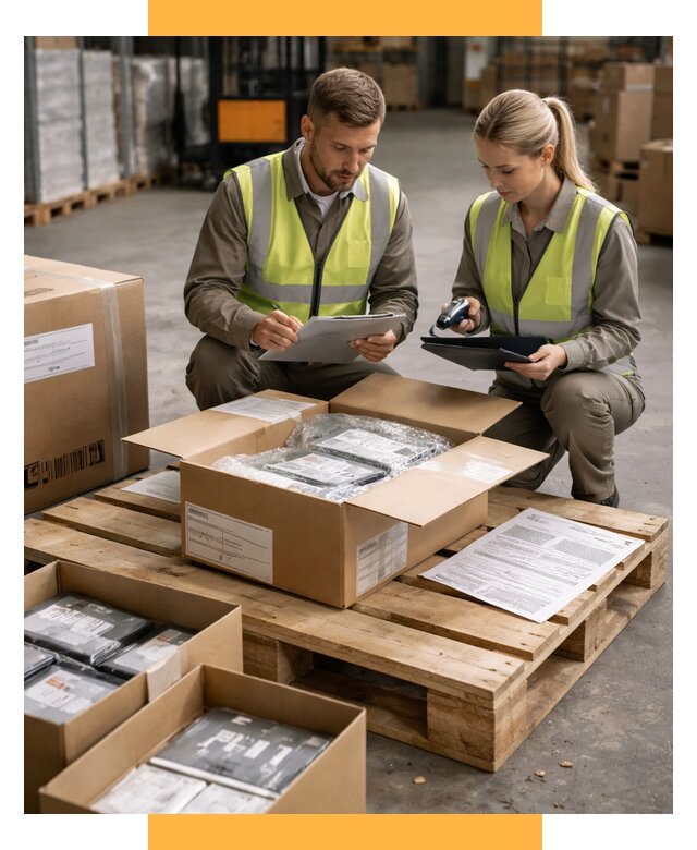 Инспекция товара перед отправкой от 4612 р. | СетСервис-Ктр